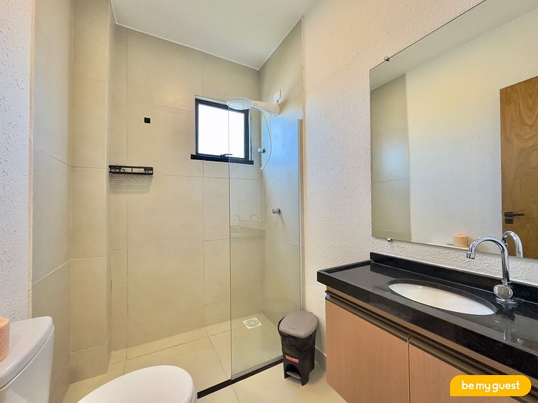Casa duplex com vista-mar e piscina exclusiva