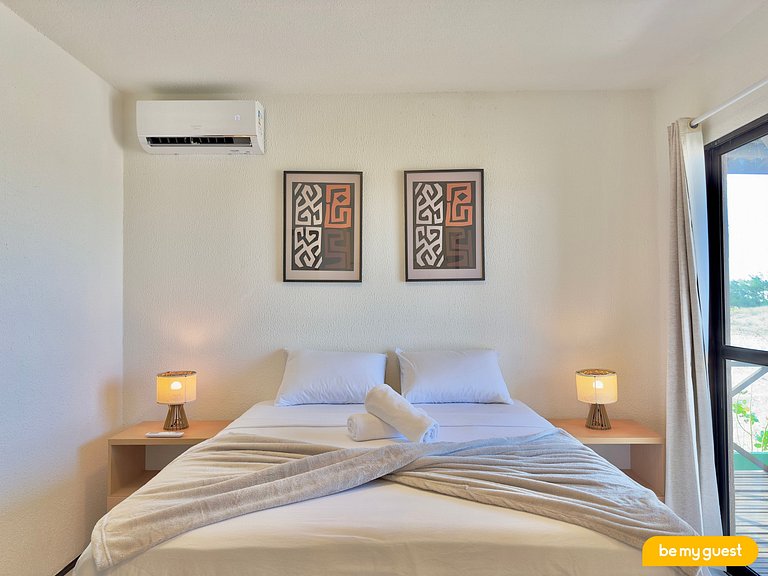Casa duplex com vista-mar e piscina exclusiva