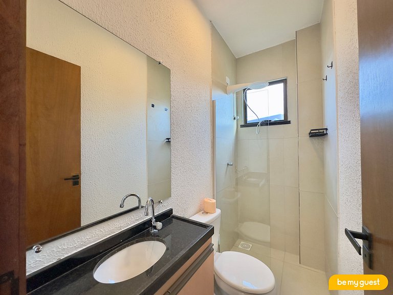 Casa duplex com vista-mar e piscina exclusiva