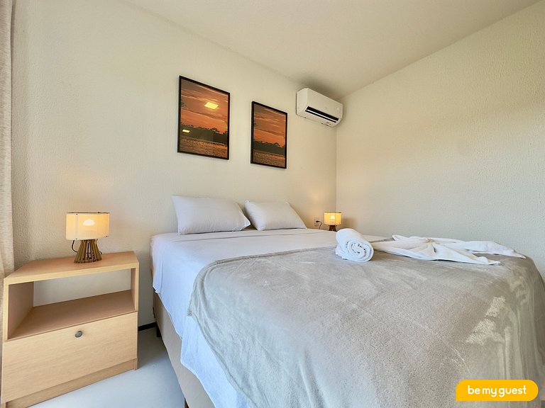 Casa duplex com vista-mar e piscina exclusiva