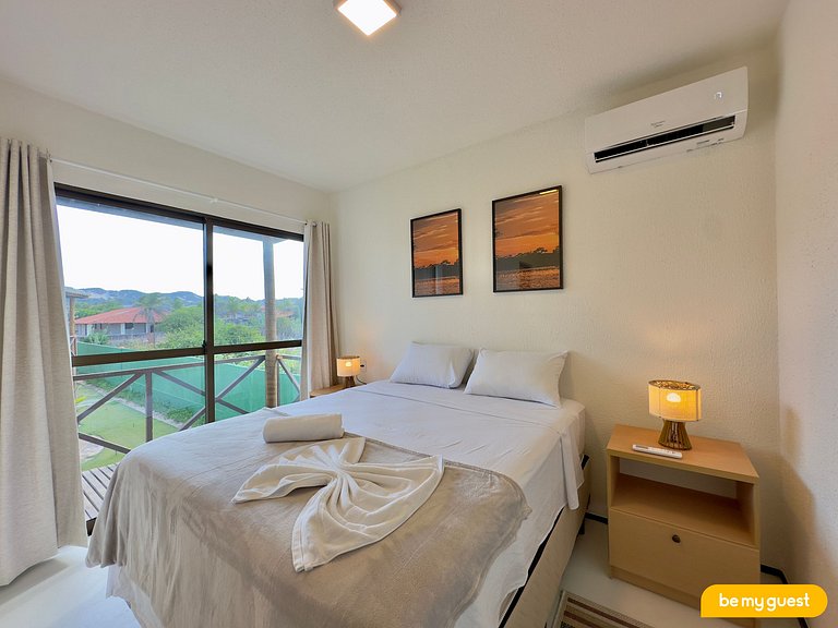Casa duplex com vista-mar e piscina exclusiva