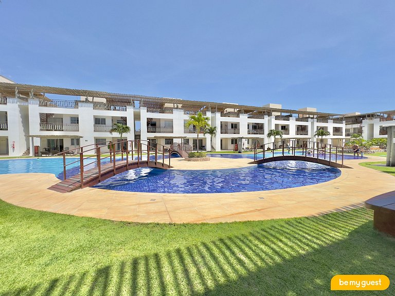 Apto Térreo com Vista da Piscina