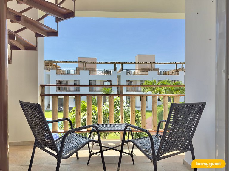 Cobertura com terraço, vista linda e churrasqueira