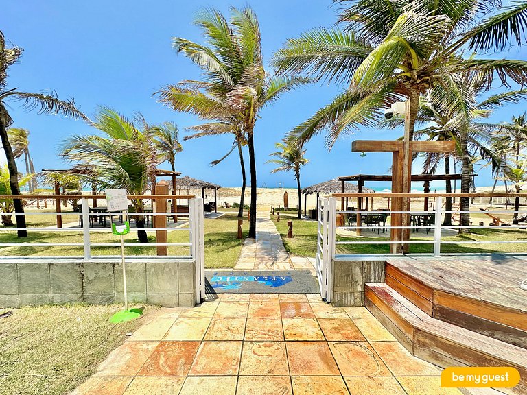 Vista mar no Atlantic Palace com lazer completo