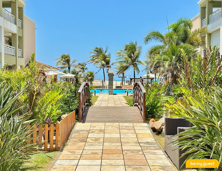 Vista mar no Atlantic Palace com lazer completo
