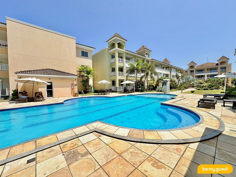 Vista mar no Atlantic Palace com lazer completo