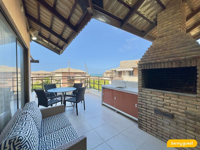 Cobertura duplex no Beach Place com jacuzzi