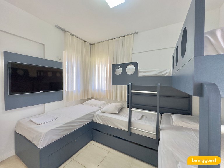 Cobertura duplex no Beach Place com jacuzzi