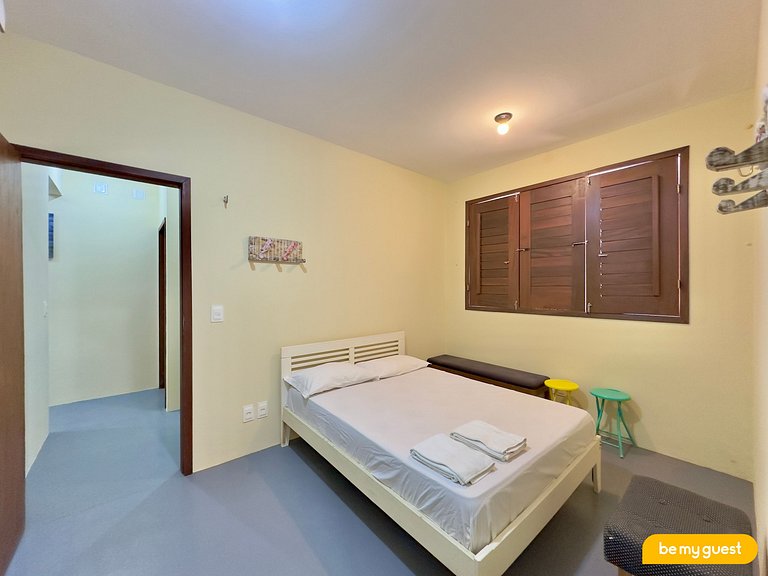 Casa Pé na Areia com Deck e Churrasqueira