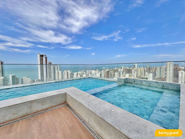 Apto Vista Mar no Beach Class por Be My Guest