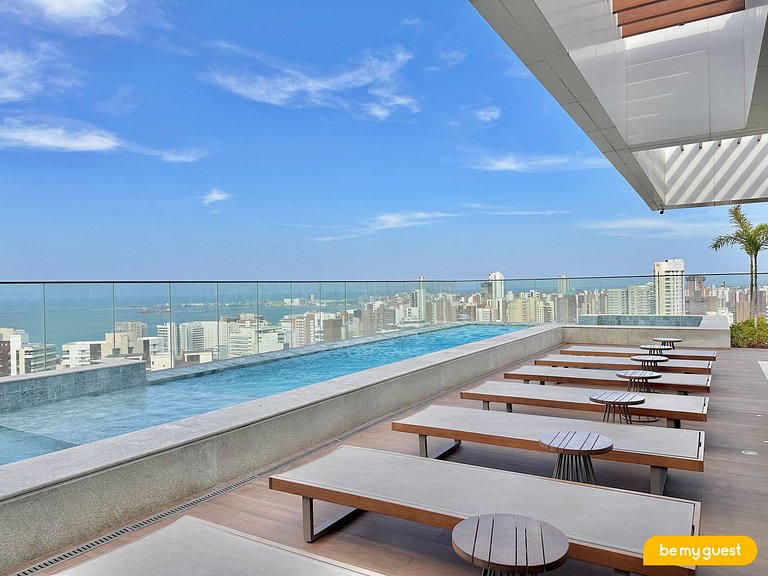 Apto Vista Mar no Beach Class por Be My Guest