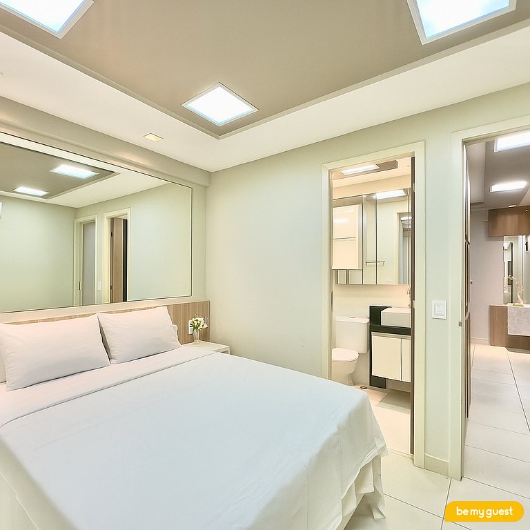 Linda Cobertura com 3 quartos no Mediterranee