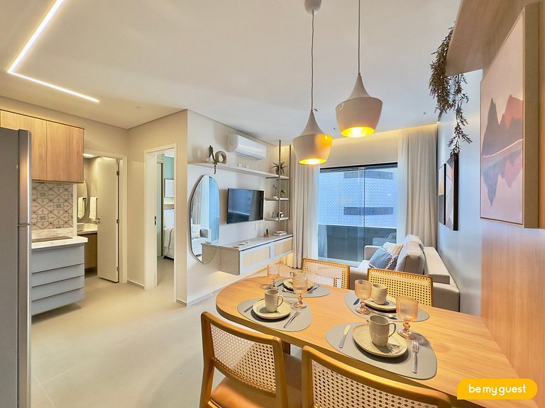 Modern and decorated apartment with sea view