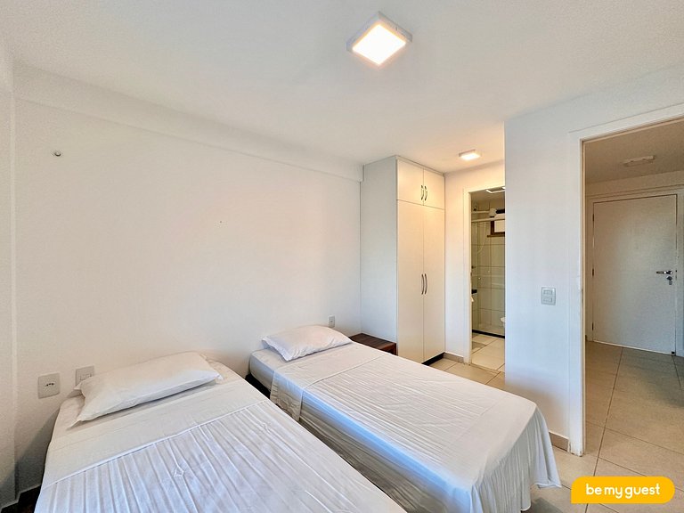 Linda Cobertura com vista principal do resort