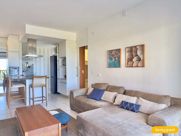 Apartamento vista mar no Beach Living, Be My Guest