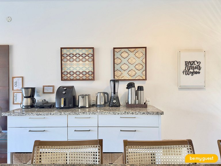 Apartamento vista mar no Beach Living, Be My Guest