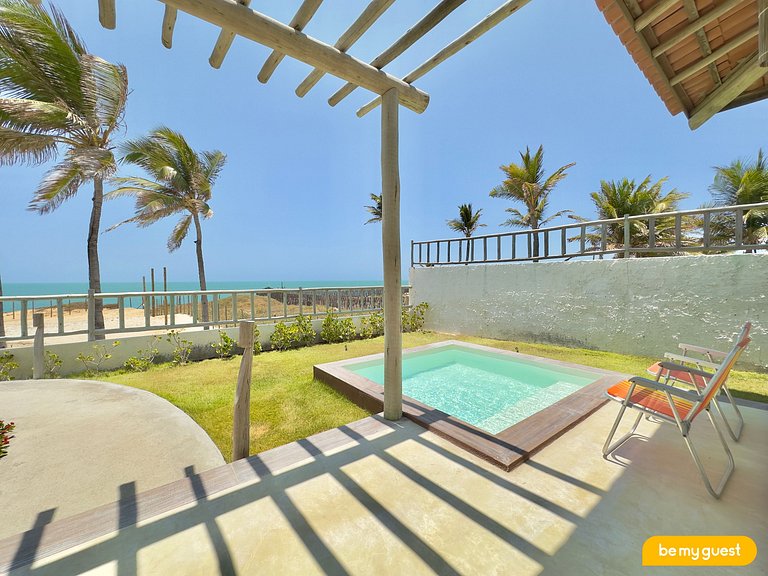 Beachfront chalet in Pontal de Maceió