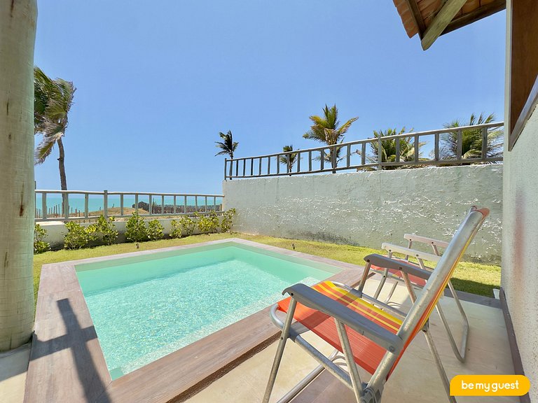 Beachfront chalet in Pontal de Maceió