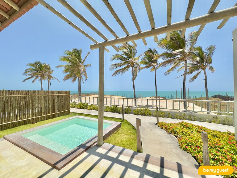 Beachfront chalet in Pontal de Maceió