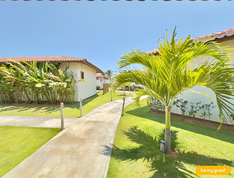 Comfort in a beachfront chalet in Pontal de Maceió