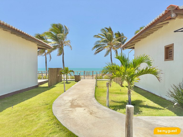 Chalé frente-mar no Pontal de Maceió