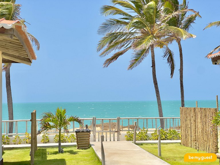 Chalé frente-mar no Pontal de Maceió