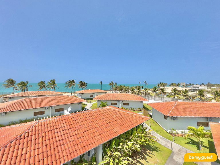 Conforto em chalé à beira-mar no Pontal de Maceió