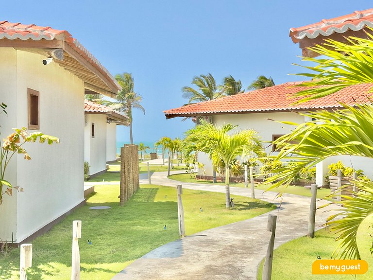 Comfort in a beachfront chalet in Pontal de Maceió