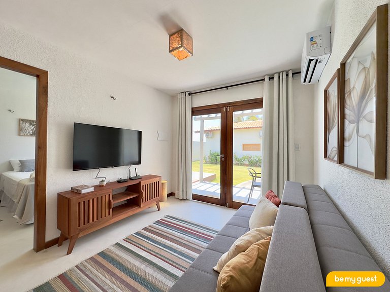 Comfort in a beachfront chalet in Pontal de Maceió