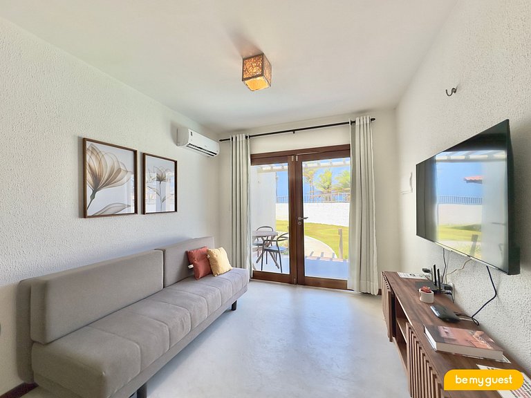 Comfort in a beachfront chalet in Pontal de Maceió