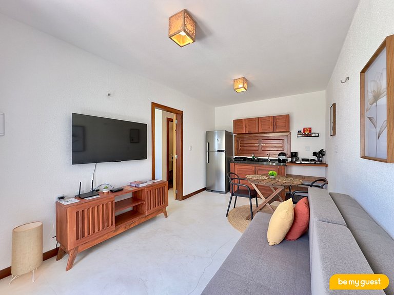 Comfort in a beachfront chalet in Pontal de Maceió