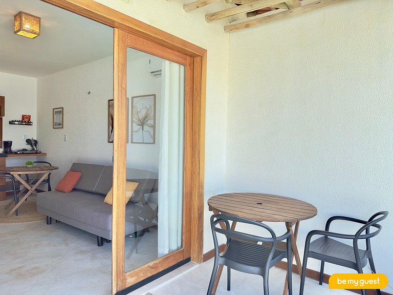 Comfort in a beachfront chalet in Pontal de Maceió