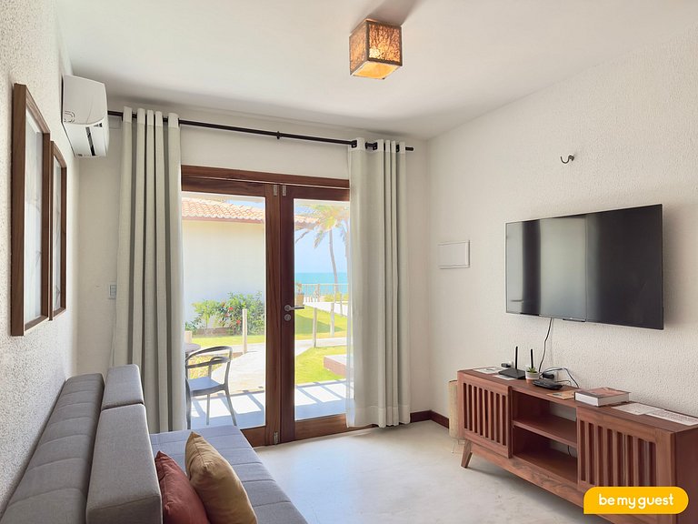 Comfort in a beachfront chalet in Pontal de Maceió