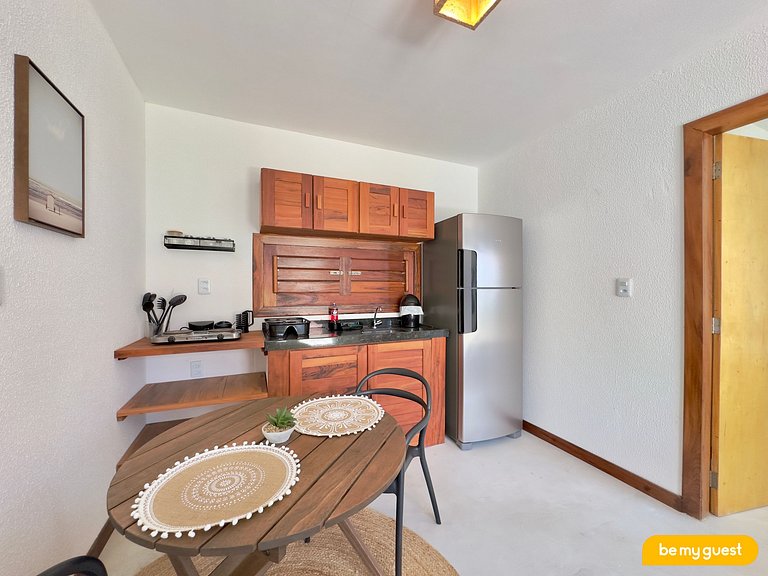 Conforto em chalé à beira-mar no Pontal de Maceió