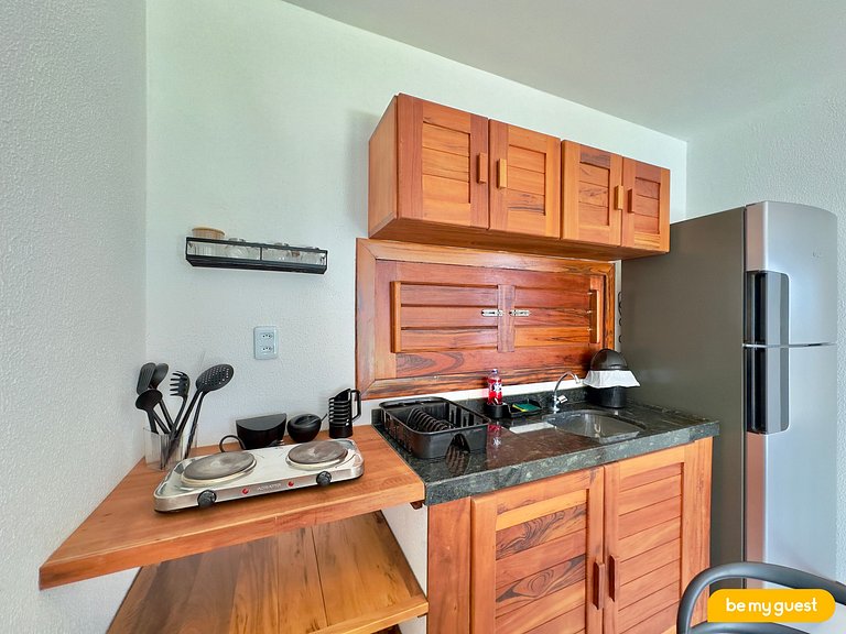 Comfort in a beachfront chalet in Pontal de Maceió