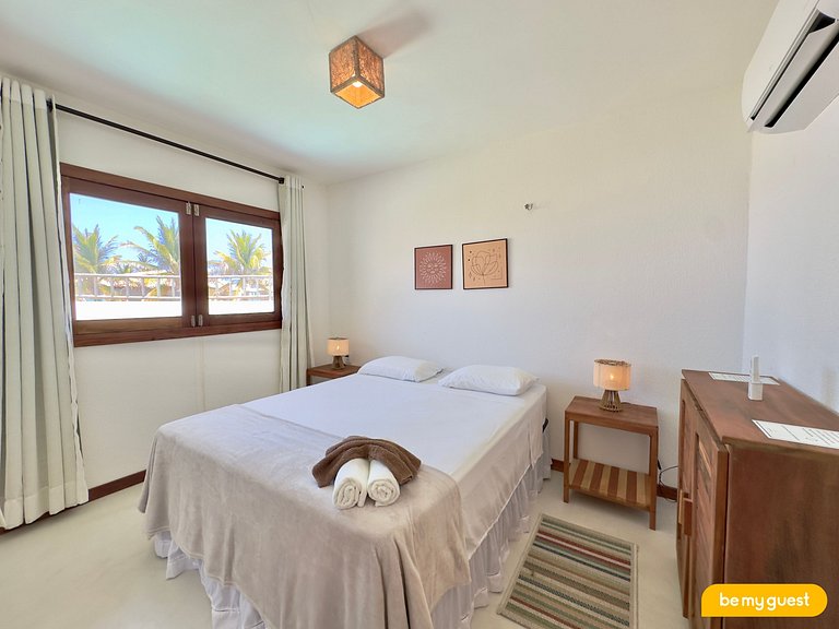 Comfort in a beachfront chalet in Pontal de Maceió