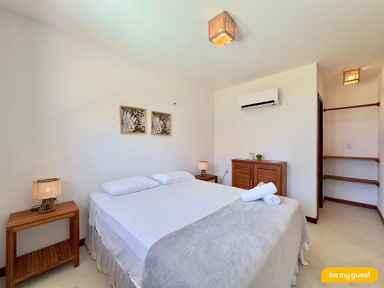 Conforto em chalé à beira-mar no Pontal de Maceió