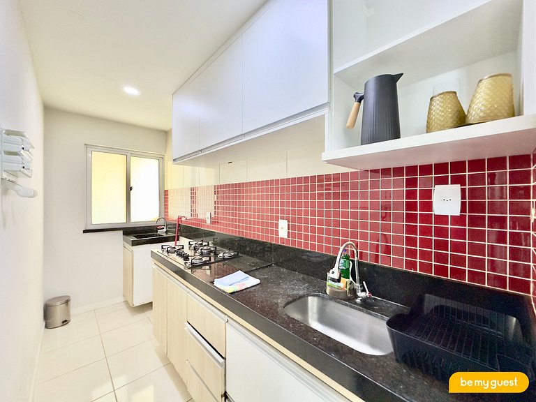 Lindo apartamento térreo no Porto das Dunas