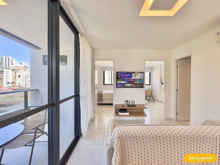 Lindo apartamento moderno de 2 quartos no JSmart