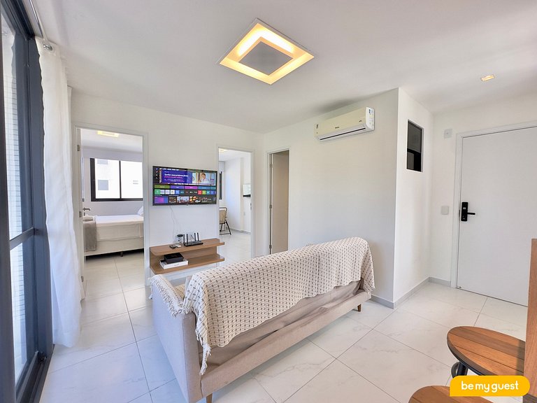 Lindo apartamento moderno de 2 quartos no JSmart