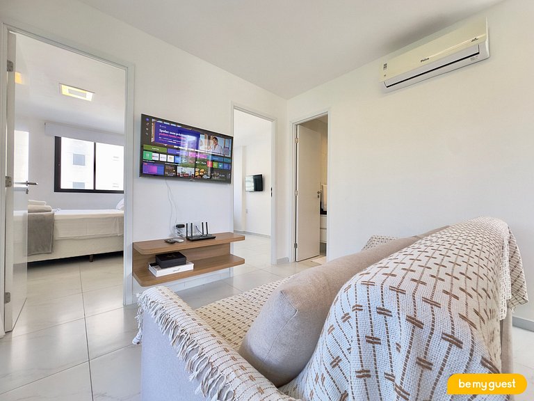 Lindo apartamento moderno de 2 quartos no JSmart