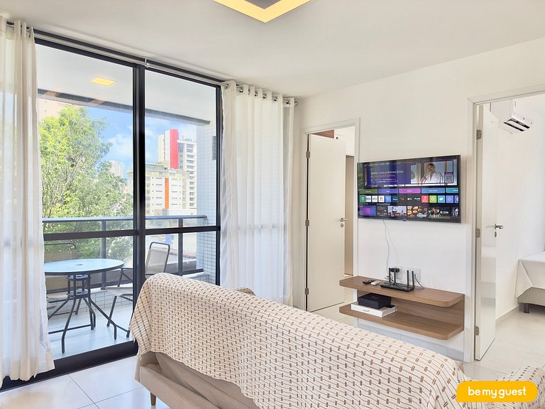 Lindo apartamento moderno de 2 quartos no JSmart