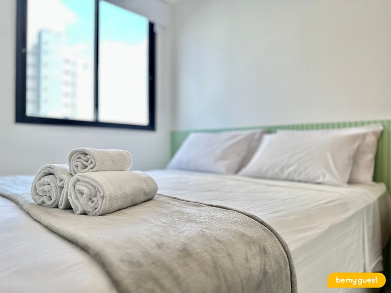 Lindo apartamento moderno de 2 quartos no JSmart