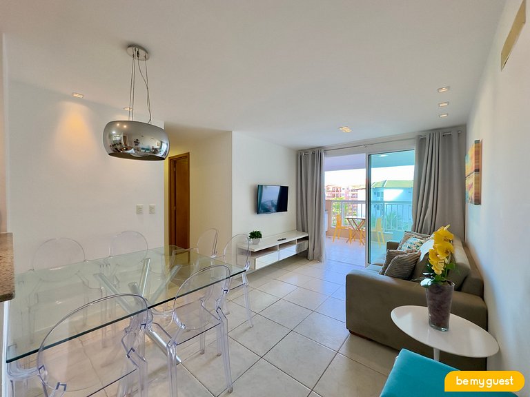 Apartamento 3 Quartos com Vista da Piscina