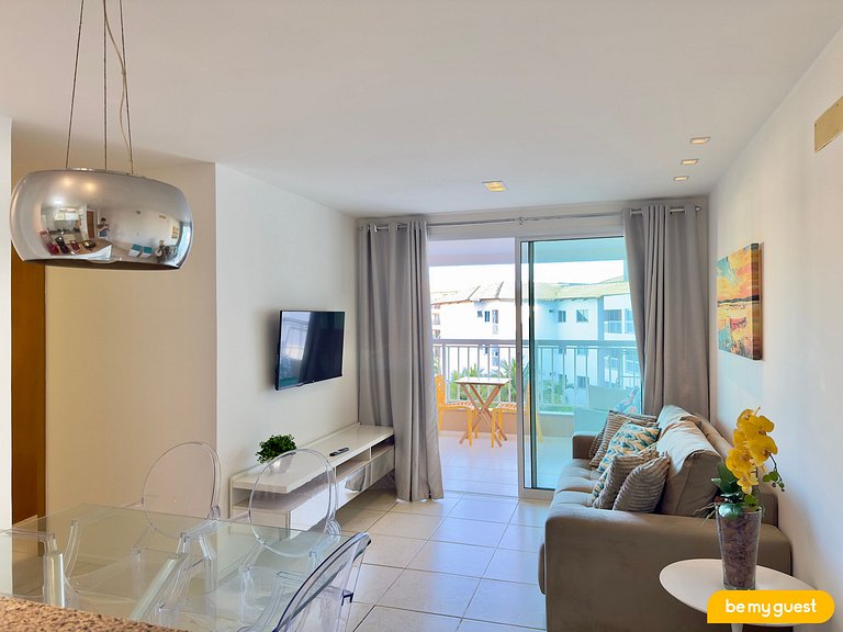 Apartamento 3 Quartos com Vista da Piscina