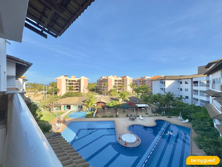 Apartamento 3 Quartos com Vista da Piscina