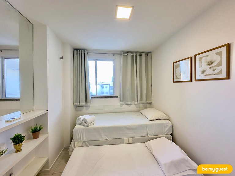 Apartamento 3 Quartos com Vista da Piscina