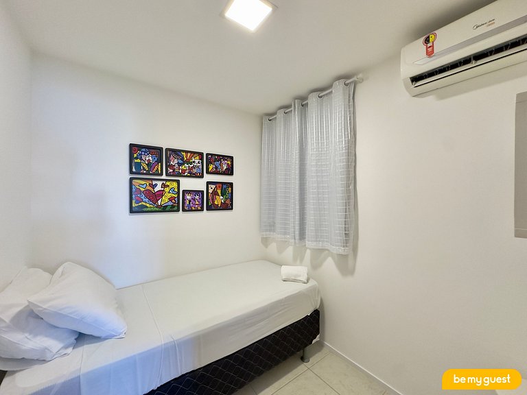 Apartamento 3 Quartos com Vista da Piscina