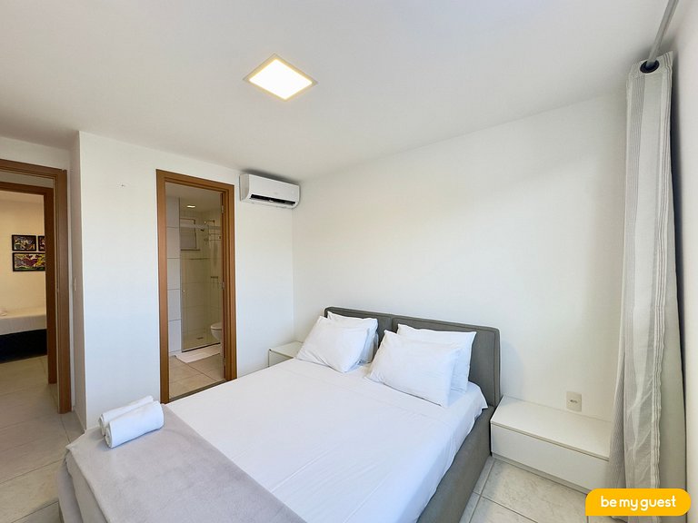 Apartamento 3 Quartos com Vista da Piscina