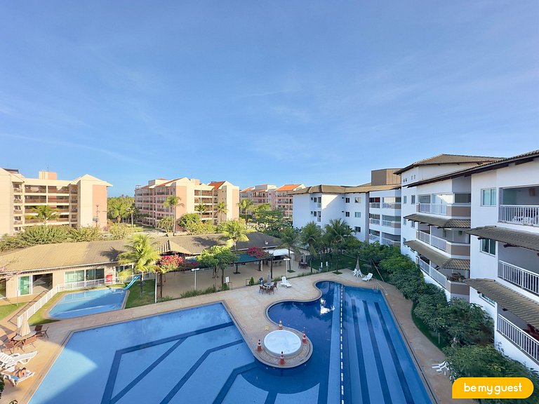 Apartamento 3 Quartos com Vista da Piscina